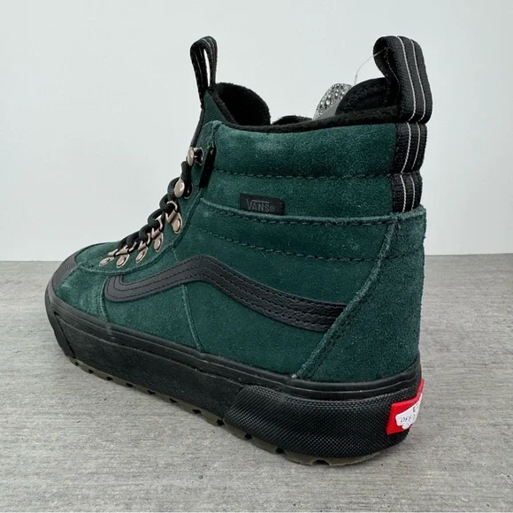 Vans Sk8-Hi MTE Waterproof Insulated Boots -Scarab Green- Men's 8/Women's 9.5